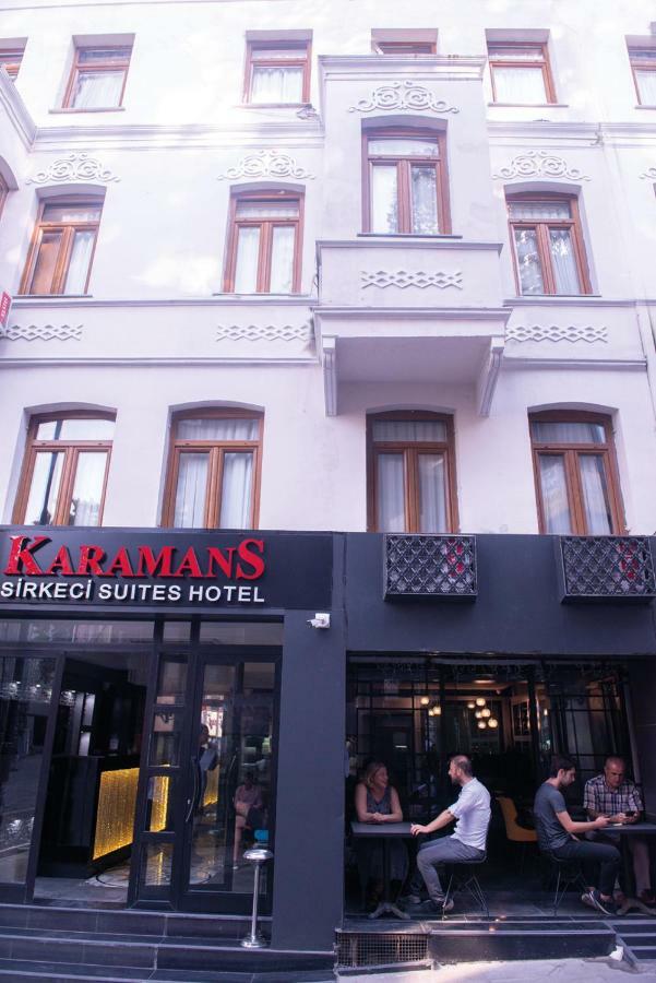 Karamans Sirkeci Suites Hotel Istambul Exterior foto